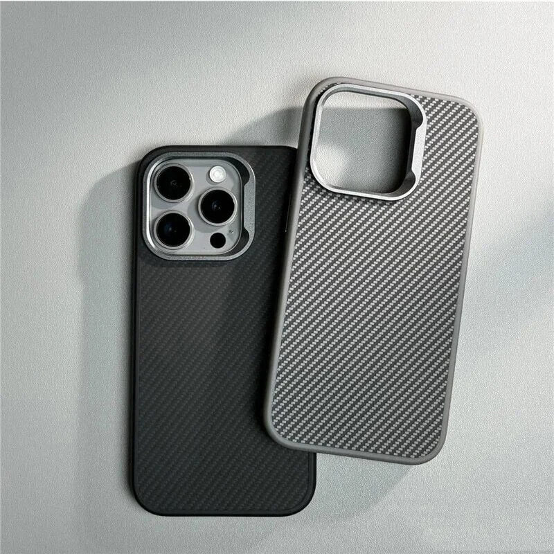 Carbon Fiber Texture Case With Magsafe