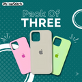 Pack of 3 Silicone Case