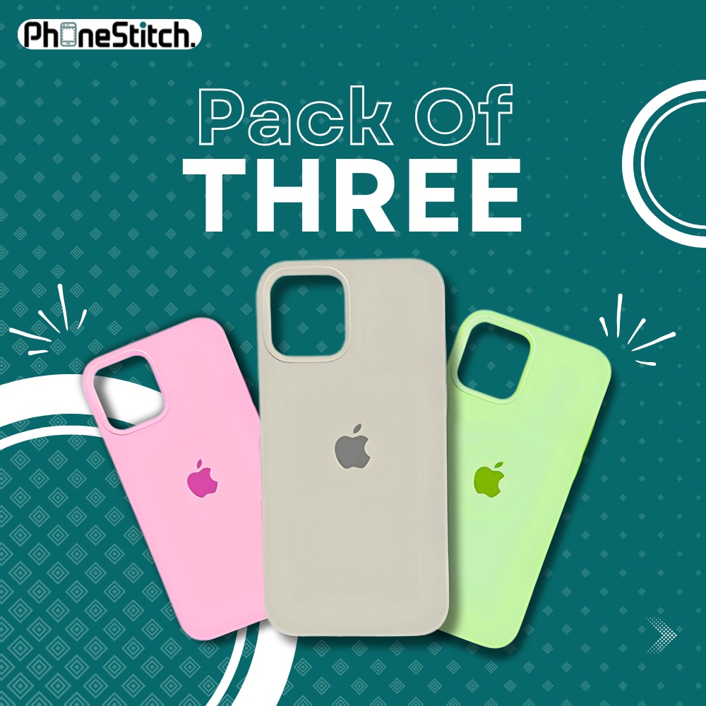 Pack of 3 Silicone Case