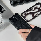 3D Flame Pattern Phone Case