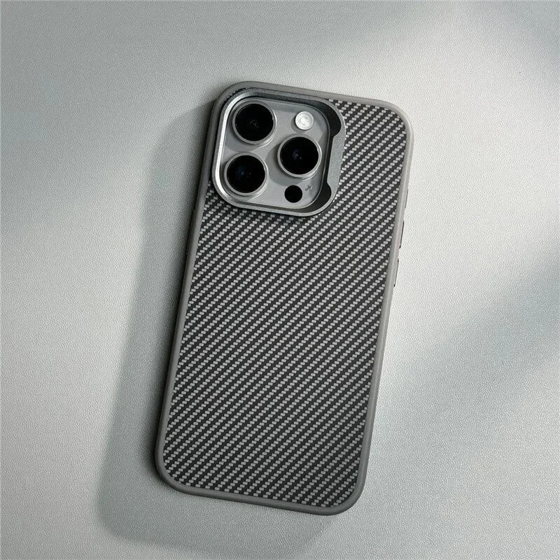 Carbon Fiber Texture Case With Magsafe