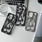 3D Flame Pattern Phone Case
