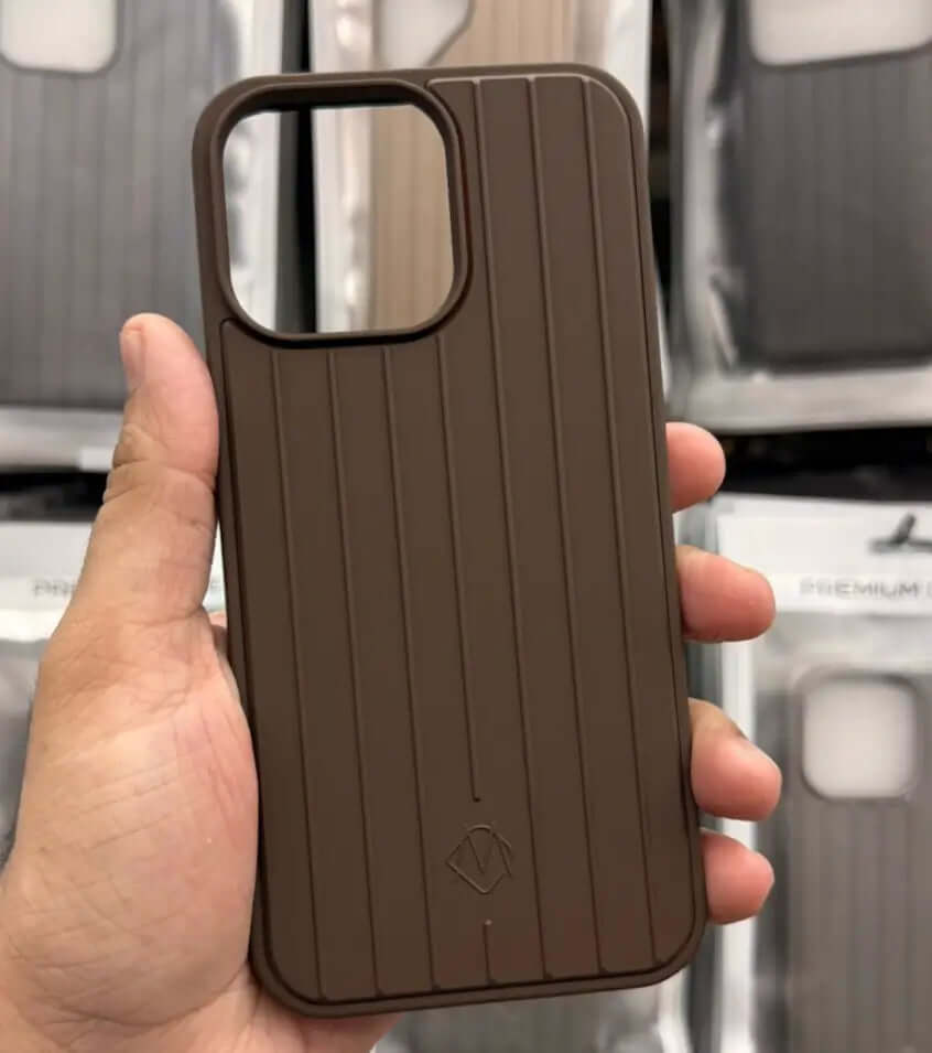 Premium RIMOWA Style iPhone Case - Travel-Inspired Protection