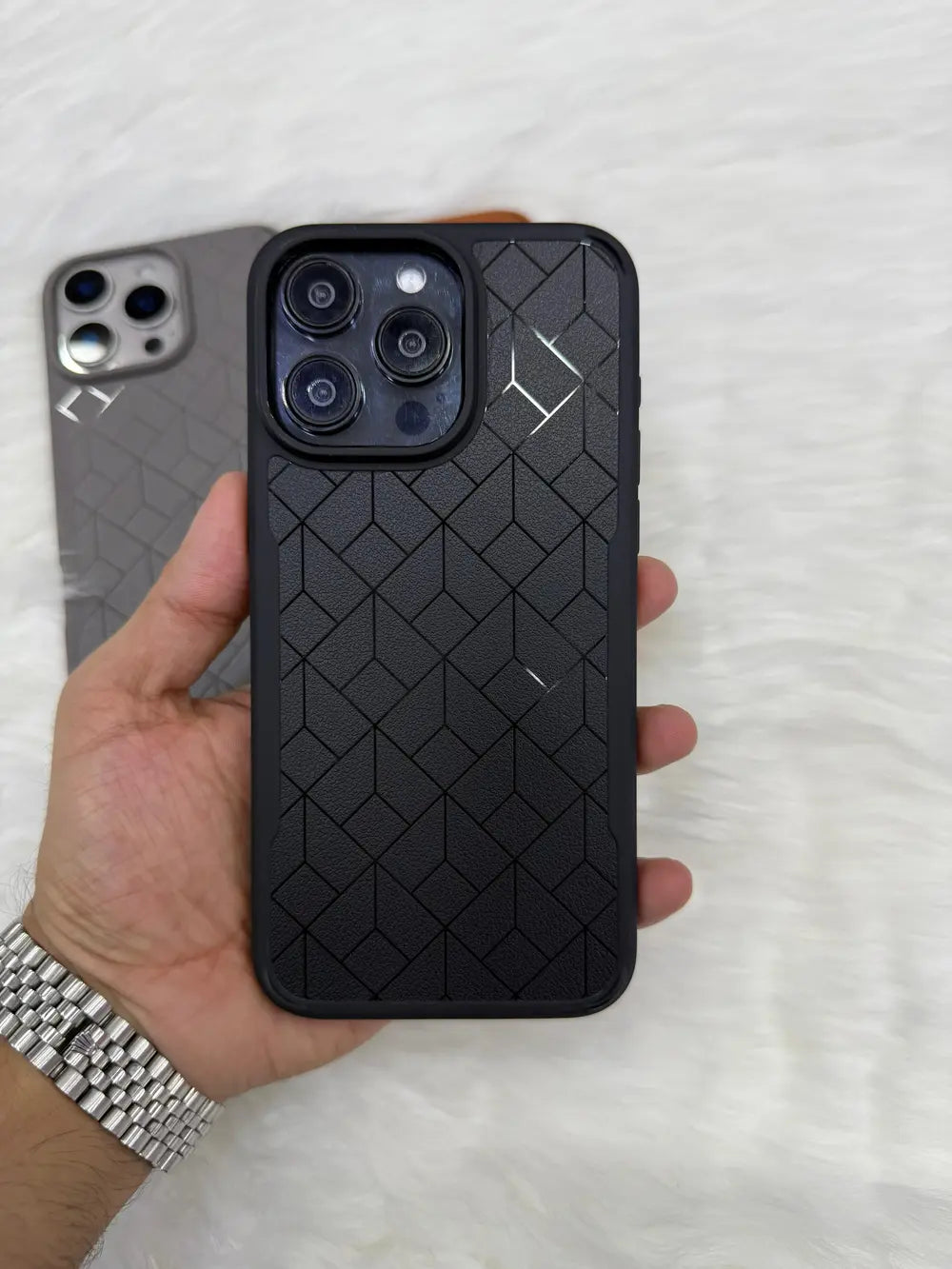 Textured Geometric Case