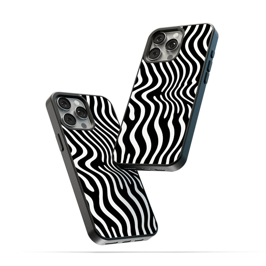 حافظة بنمط حمار وحشي