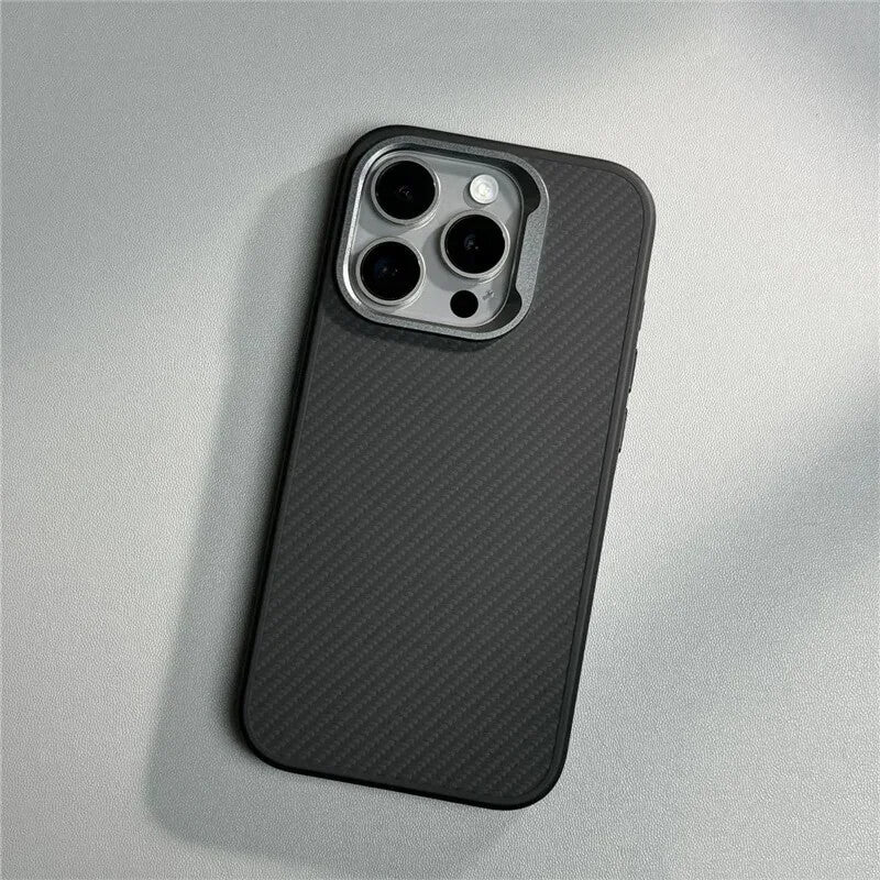 Carbon Fiber Texture Case With Magsafe