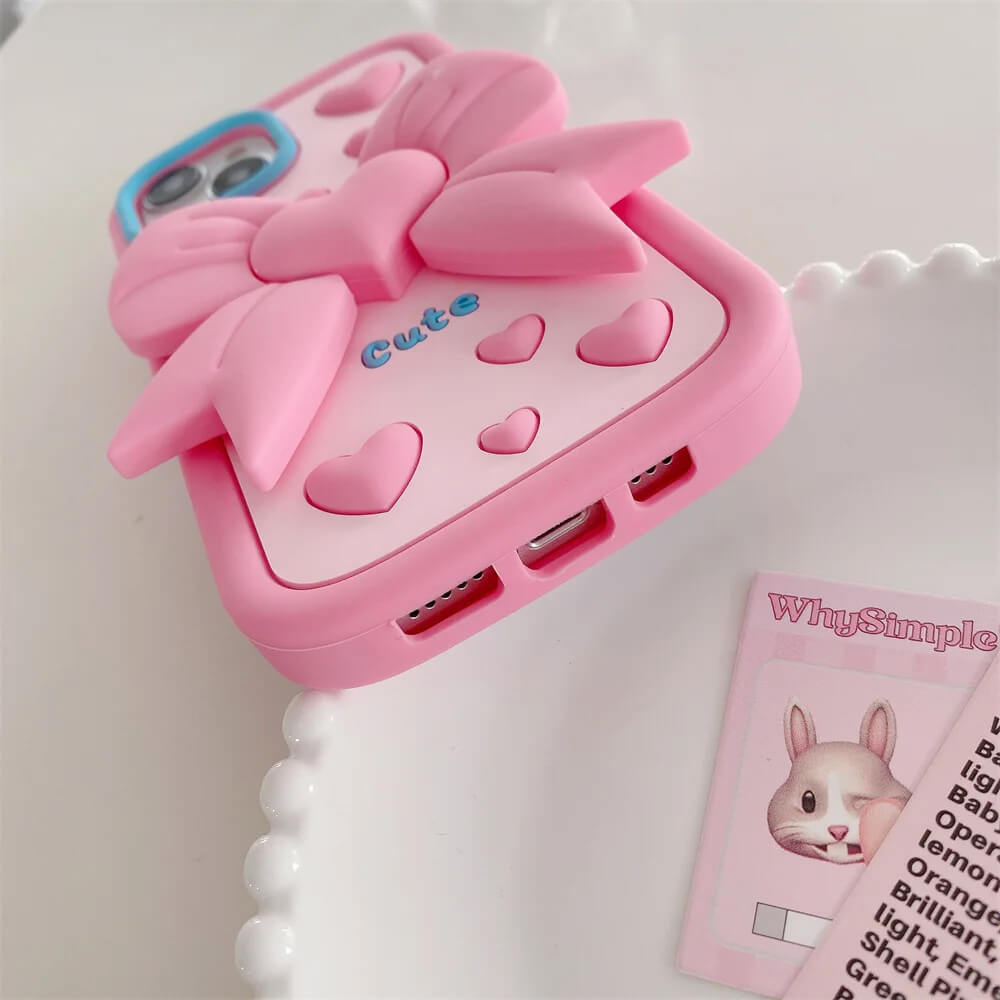 Heart Silicone Case with Stand